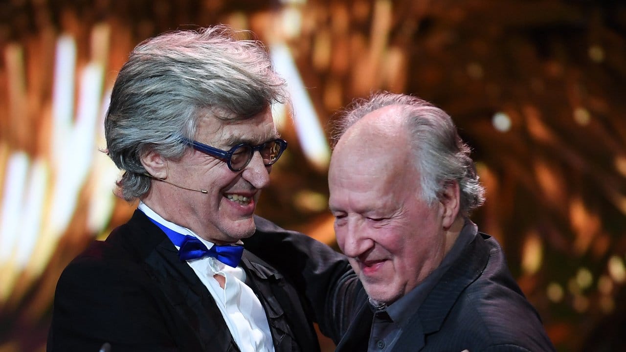Zwei Pioniere des Neuen Deutschen Films: Wim Wenders und Werner Herzog.