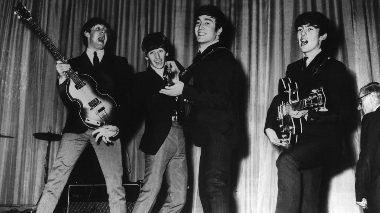 Abgehoben: John, Paul, George und Ringo 1962 in London.
