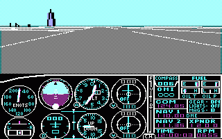 Im "Flight Simulator II" verbessertet Microsoft erneut die Grafik und den Grad der Simulation. Auch konnten User von nun an Joysticks und Maus verwenden und mit Freunden im Mehrspielermodus über Modem oder Kabel spielen.