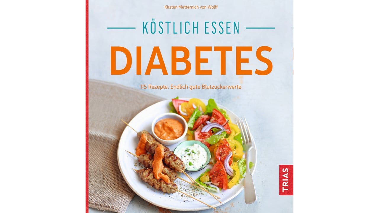 "Köstlich essen Diabetes", Kirsten Metternich von Wolff, Trias Verlag, 132 Seiten, 19,99 Euro, ISBN: 978-3432110875.