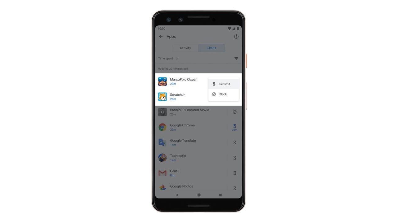 Family Link heißen die speziellen Jugenschutzeinstellungen, die unter dem Menüpunkt Digital Wellbeing zu finden sind. Family Link heißen die speziellen Jugenschutzeinstellungen, die unter dem Menüpunkt Digital Wellbeing zu finden sind.