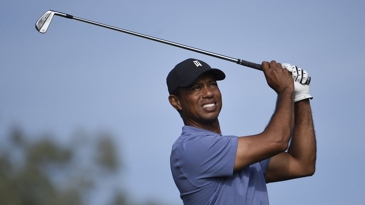 Tiger Woods gehört auch mit seinen inzwischen 44 Jahren bei jedem Event zu den Hauptdarstellern.
