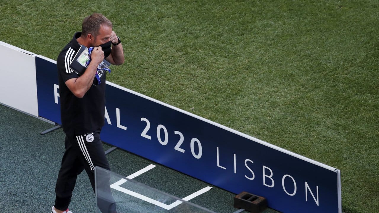 Hansi Flick steht als Trainer erstmals in einem Champions-League-Endspiel. Hansi Flick steht als Trainer erstmals in einem Champions-League-Endspiel.