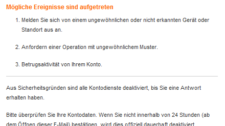 Besonders beliebt sind Nachrichten in Namen von Amazon. In manchen Fällen wird vor angeblich verdächtigen Kontoaktivitäten gewarnt.