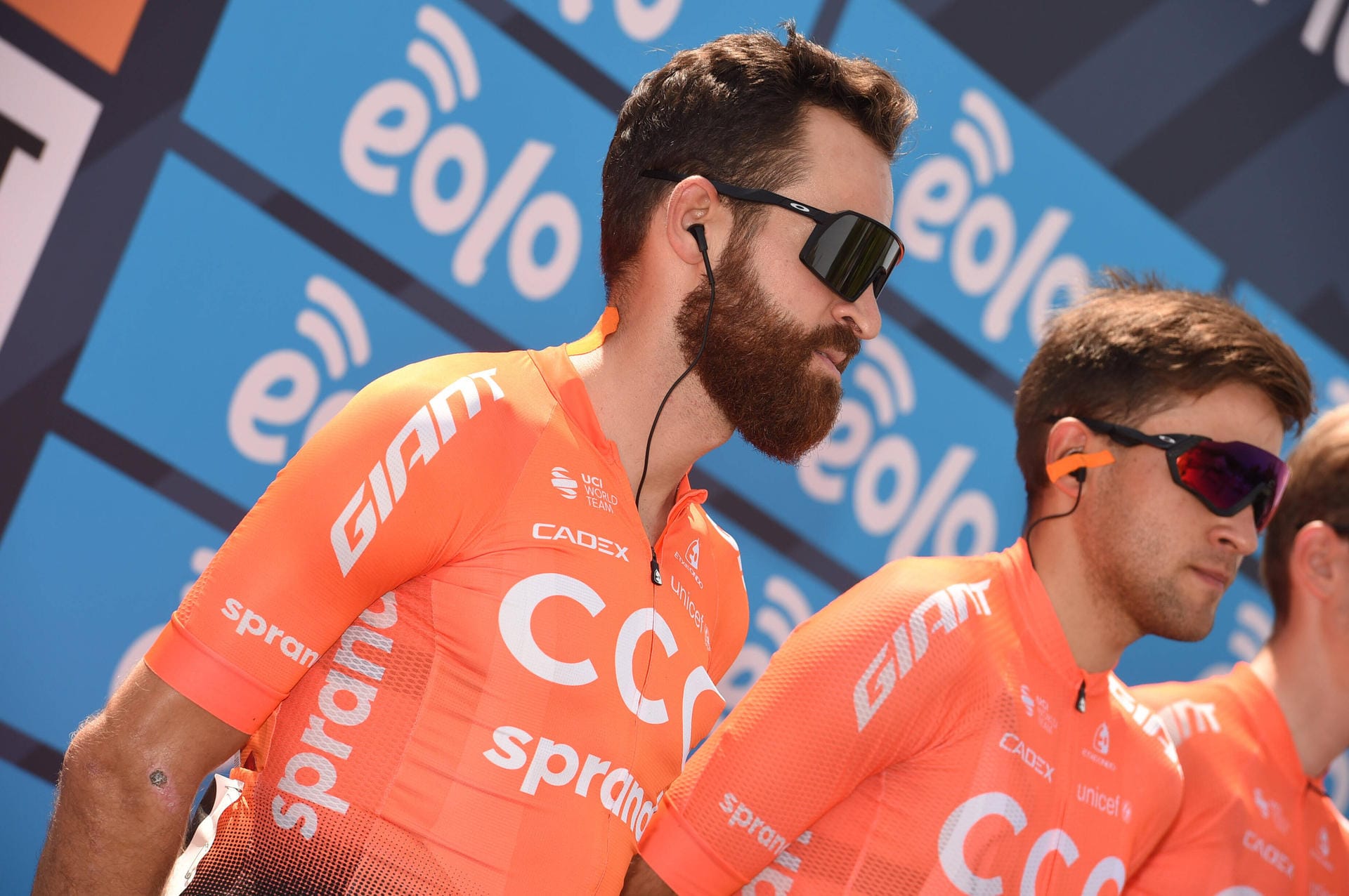 Simon Geschke (CCC Team) - geb. am 13.03.1986 in Berlin - 8. Tour-Teilnahme - Beste Tour-Platzierung: 25. (2018) - Größte Erfolge: Etappensieger Tour de France (2015), Etappensieger Criterium International (2011), 3. Platz Gesamtwertung Tour Down Under (2020) - Profisiege: 3