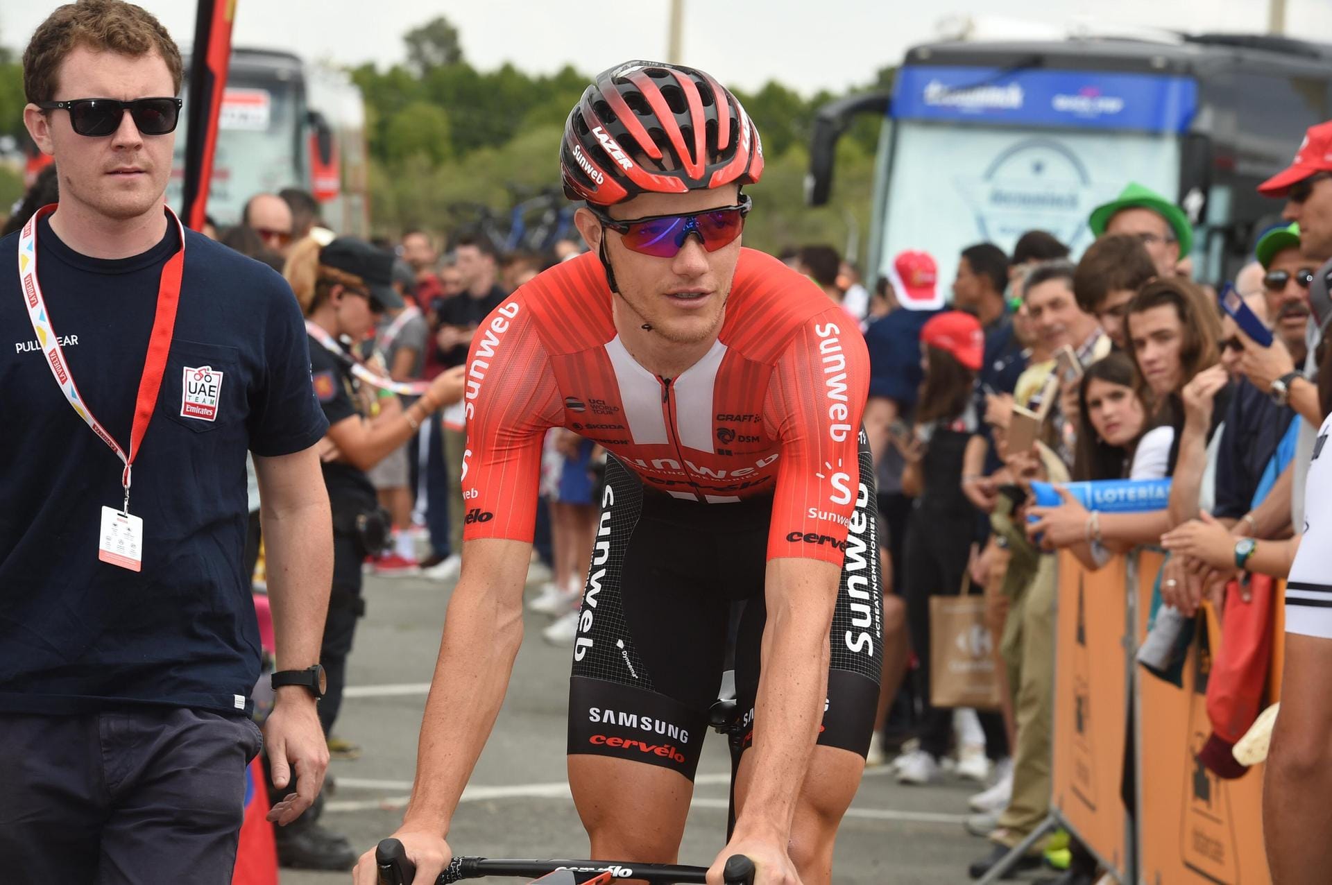 Nikias Arndt (Team Sunweb) - geb. am 18.11.1991 in Buchholz - 4. Tour-Teilnahme - Beste Tour-Platzierung: 67. (2018) - Größte Erfolge: Etappensieger Vuelta (2019), Etappensieger Giro d'Italia (2016) - Profisiege: 6