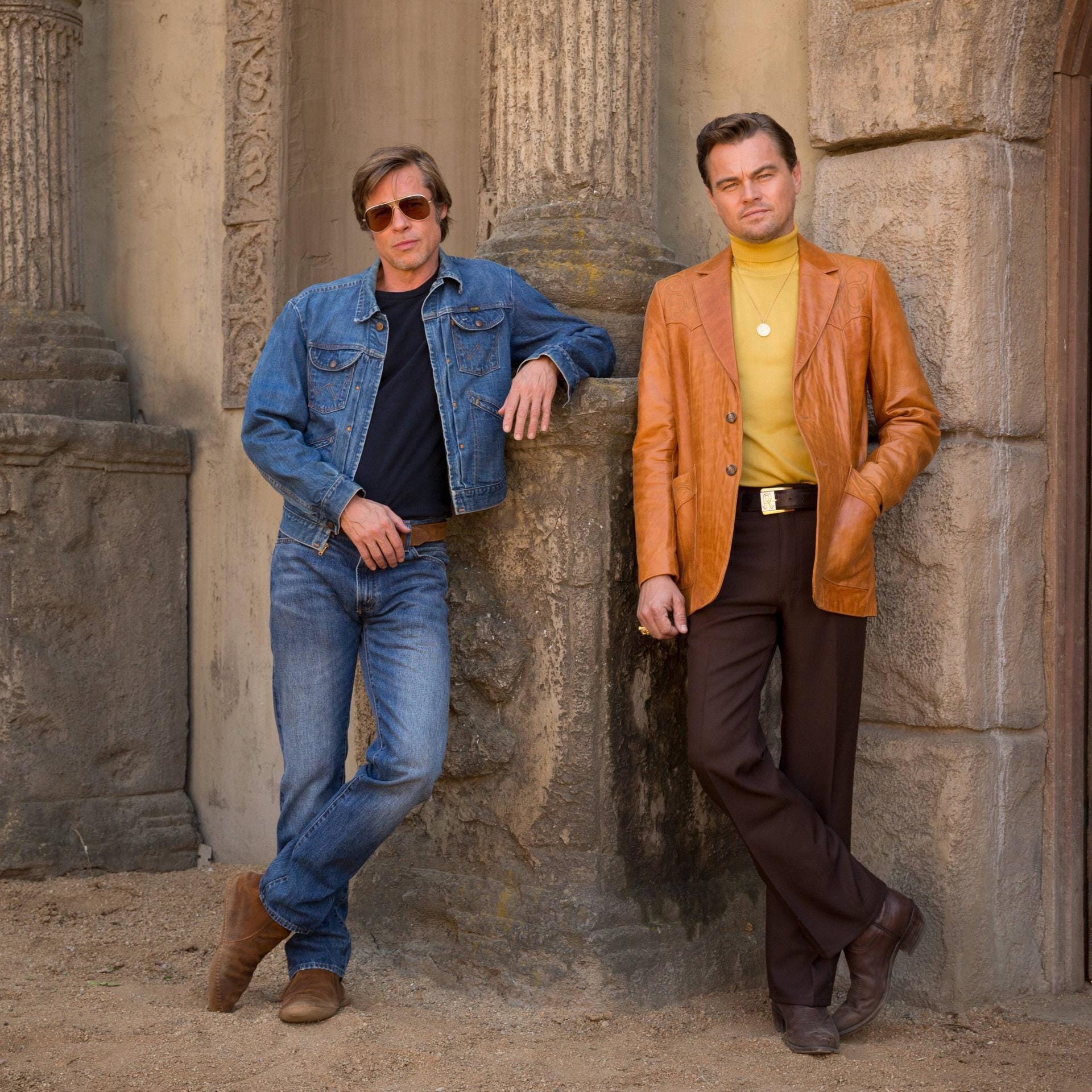 "Once Upon a Time in Hollywood", Brad Pitt und Leonardo DiCaprio, 2019