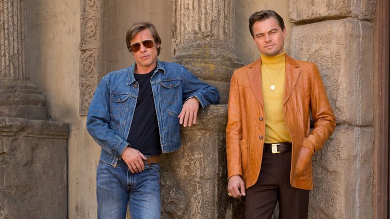 "Once Upon a Time in Hollywood", Brad Pitt und Leonardo DiCaprio, 2019