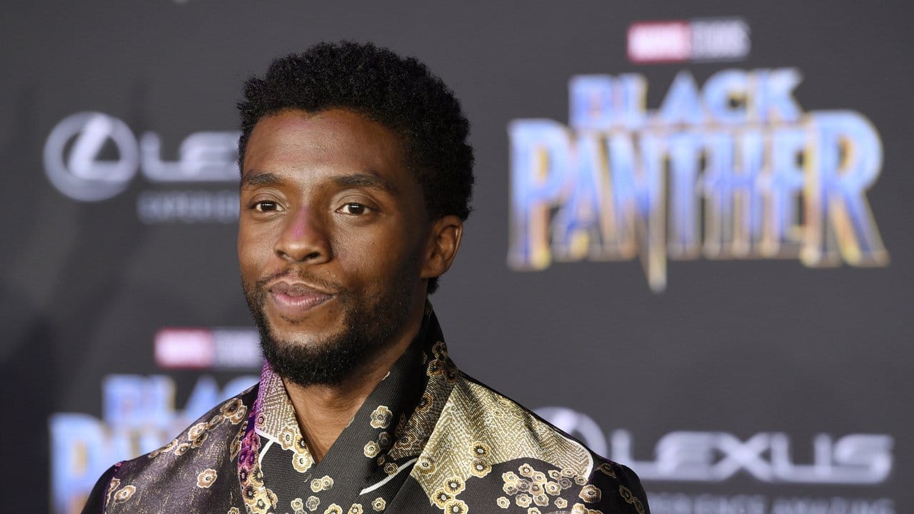 Chadwick Boseman bei der Premiere von "Blaack Panther" in Hollywood. Chadwick Boseman bei der Premiere von "Blaack Panther" in Hollywood.