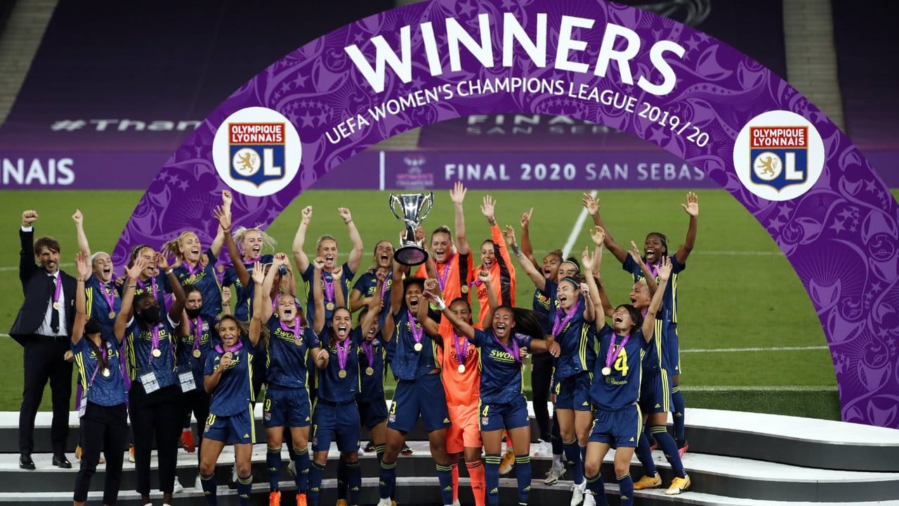 Olympique Lyon konnte bereits zum siebten Mal die Champions League der Frauen gewinnen.
