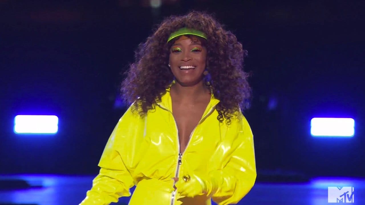 Keke Palmer moderierte die Preisverleihung. Keke Palmer moderierte die Preisverleihung.