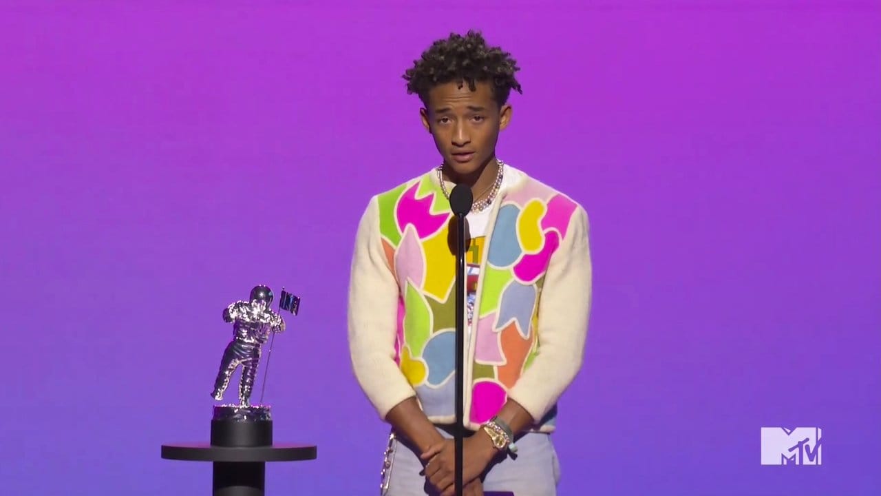 Jaden Smith bei den MTV Video Music Awards. Jaden Smith bei den MTV Video Music Awards.