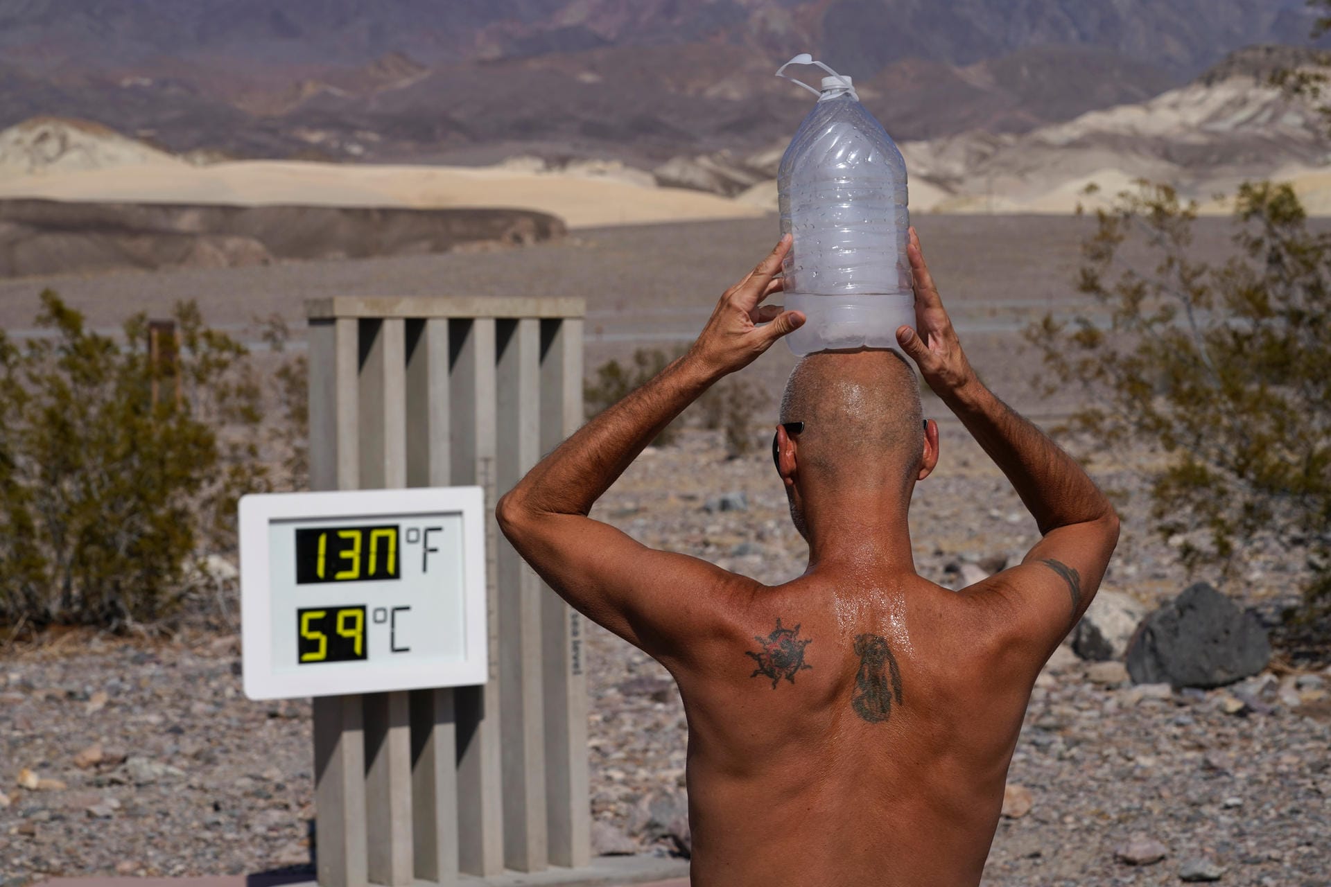 Rekordverdächtige Hitze im «Death Valley»