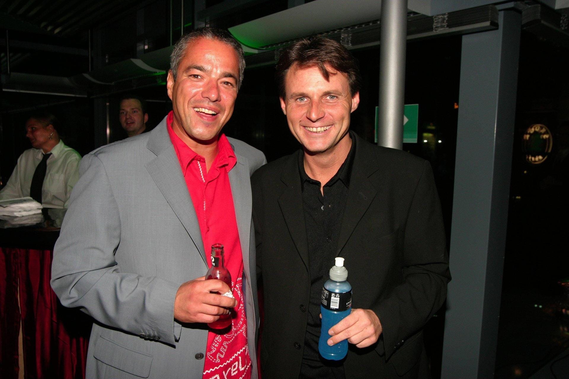 Charles Rettinghaus und Wolfgang Bahro im Jahr 2003: Die beiden sind seit Jahren enge Freunde.