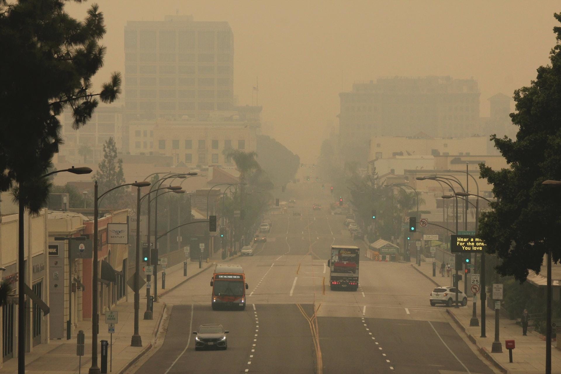 Luftverschmutzung in den Städten