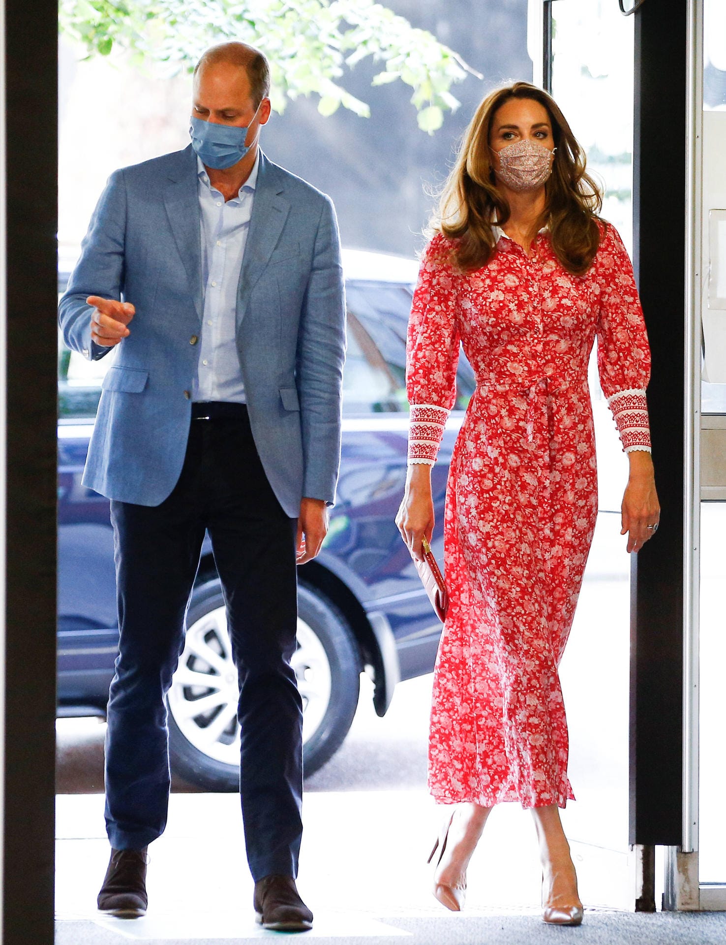 Herzogin Kate und Prinz William zeigten sich am Dienstag zu zweit im Osten Londons.