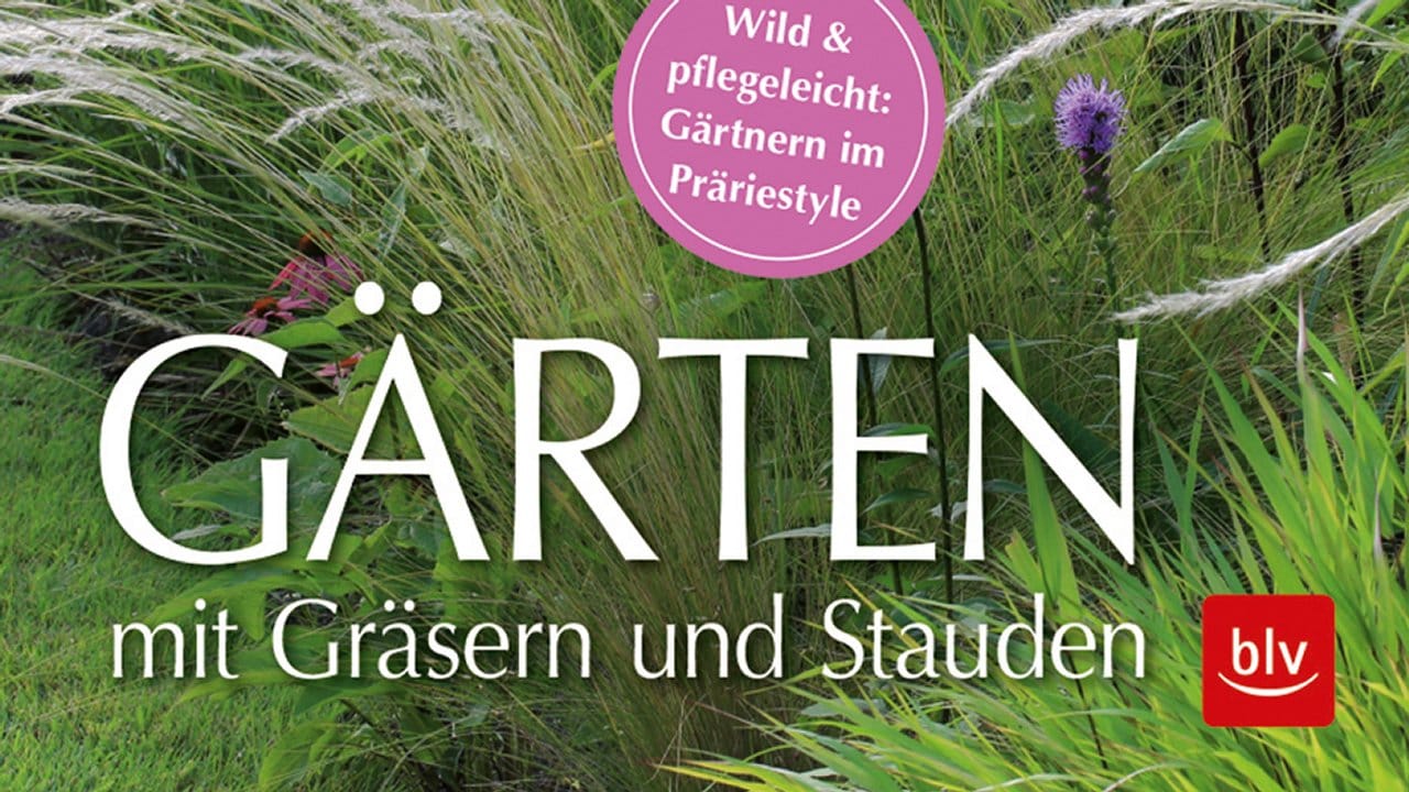 Buch von Ute Bauer: "Gärten mit Gräsern und Stauden: Wild & pflegeleicht: Gärtnern im Präriestyle", BLV Verlag, ISBN 978-3835418066.