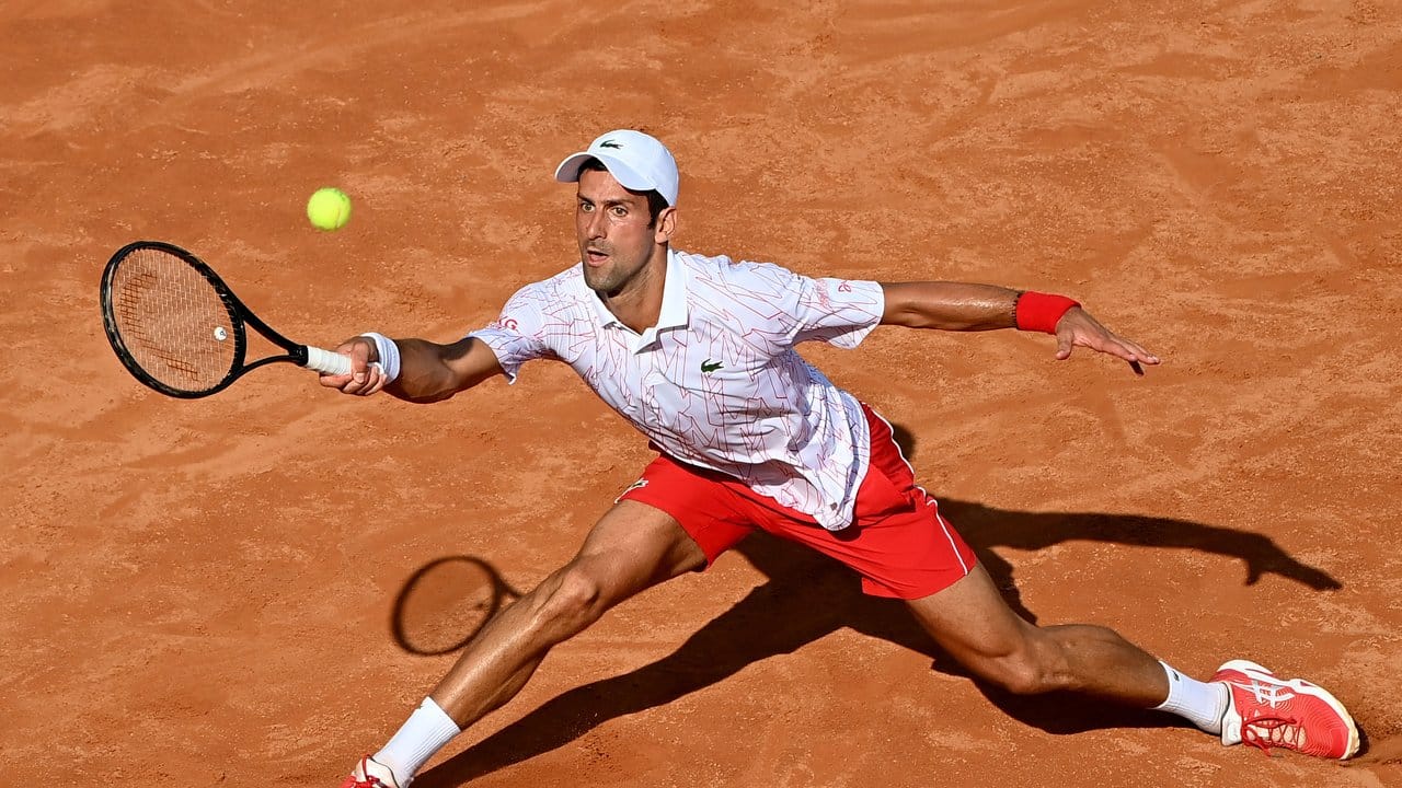 Novak Djokovic steht in Rom im Viertelfinale.