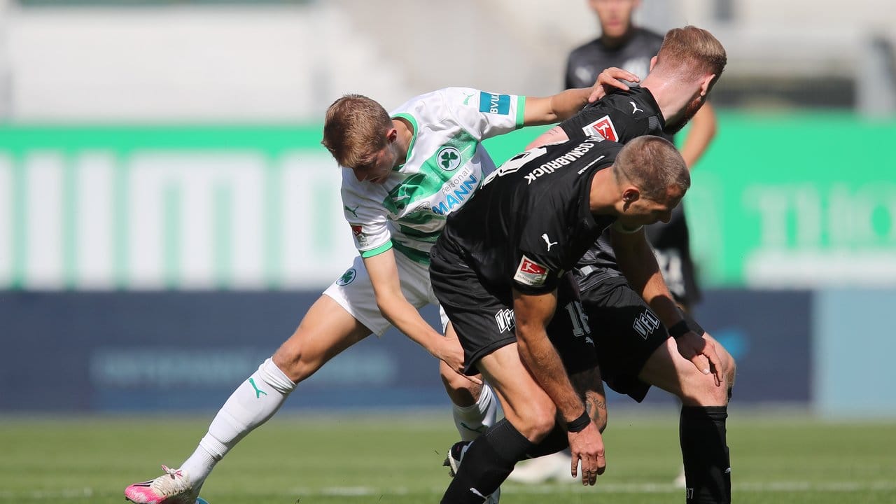 Greuther Fürth und der VfL Osnabrück teilten sich zum Auftakt die Punkte.