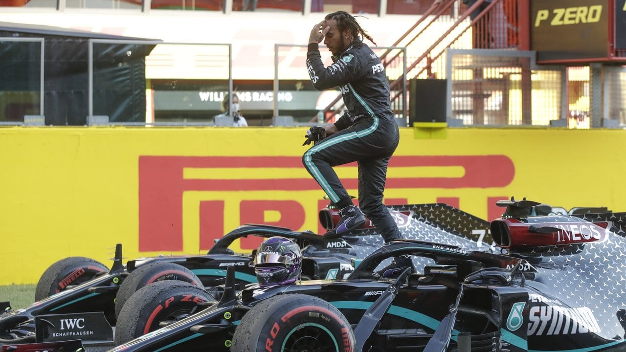 War im Qualifying in Sotschi am schnellsten: Mercedes-Pilot Lewis Hamilton.