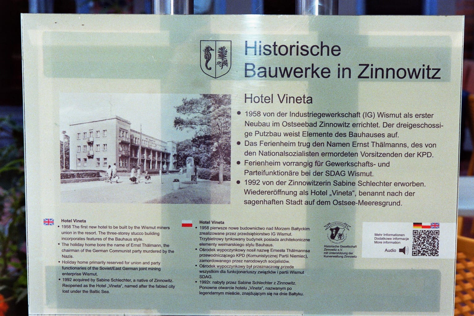 Hotel "Vineta" in Zinnowitz auf Usedom