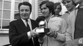 Gerd Müller erhielt 1970 die Auszeichnung als Europas Fußballer des Jahres als erster Deutscher.