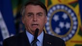 Jair Bolsonaro: Der brasilianische Regierungschef verharmlost das Virus immer noch. Am 7. Juli 2020 war bekannt geworden, dass der 65-Jährige an Covid-19 erkrankt war.