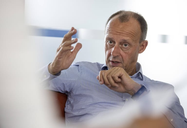Friedrich Merz wurde Mitte März positiv auf Corona getestet.