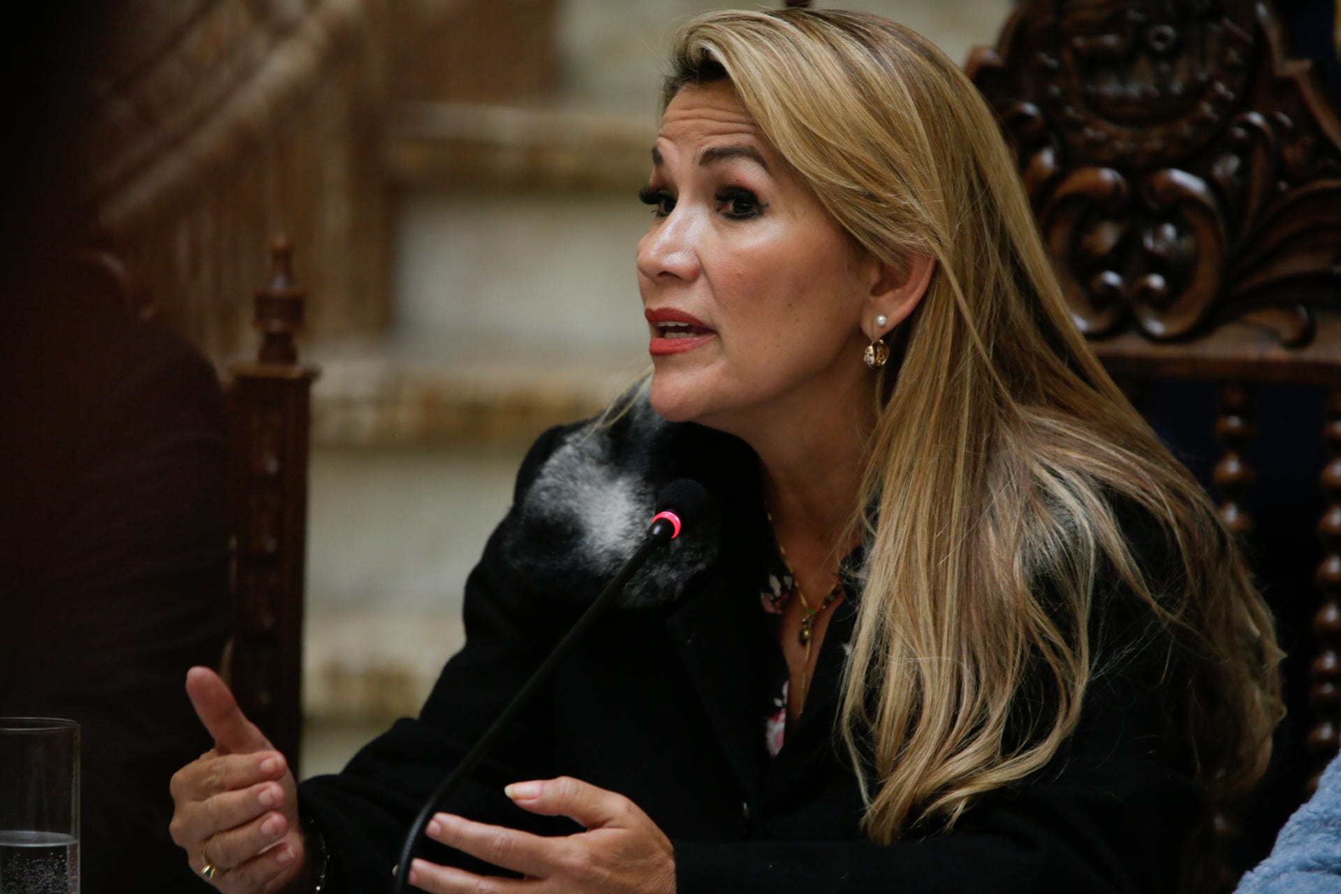 Die bolivianische Interimspräsidentin Jeanine Áñez hatte am 9. Juli bekanntgegeben, mit Corona infiziert zu sein. Auch der Wirtschaftsminister des südamerikanischen Landes hatte sich mit dem Coronavirus angesteckt – als bereits vierter Minister des Andenstaates in nur einem Monat. Gesundheitsministerin Eidy Roca und die Senatspräsidentin Eva Copa waren darunter.