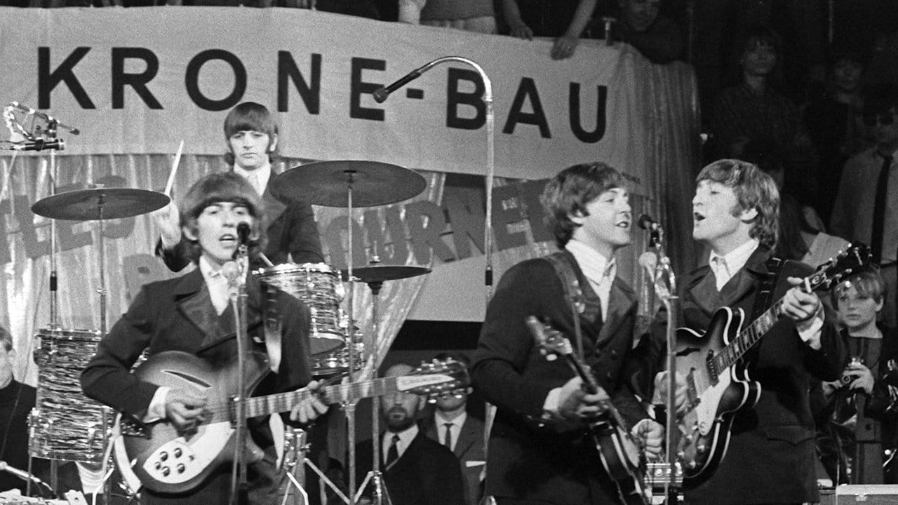 Die Beatles 1966 im Circus Krone-Bau.