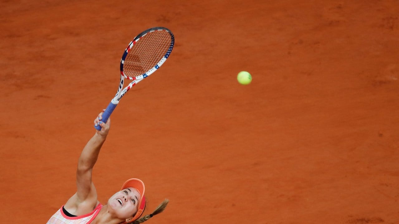 Sofia Kenin steht im Finale der French Open.