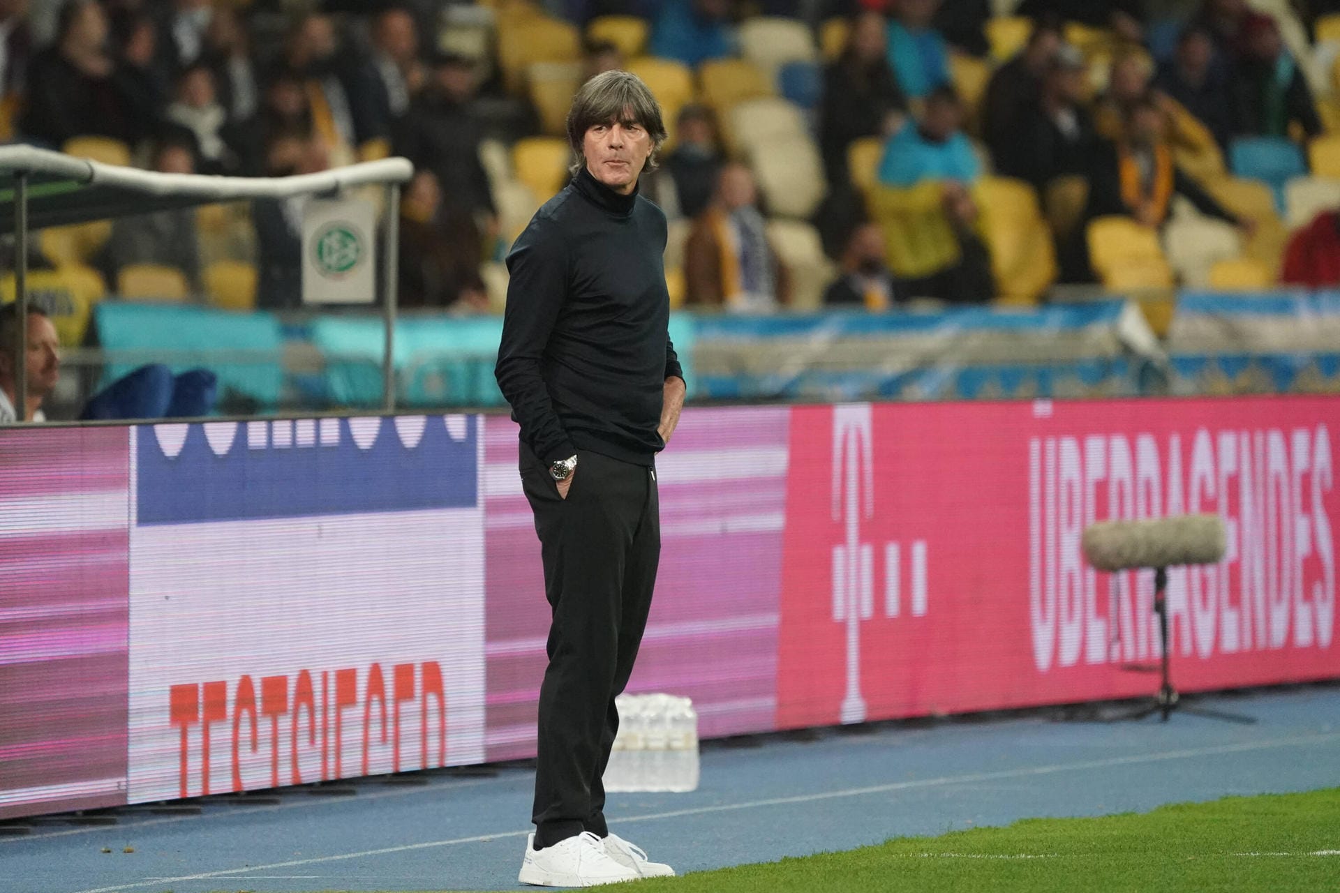 Bundestrainer Joachim Löw: "Wichtig war, dass wir defensiv sehr stabil waren. Aus dem Spiel heraus haben wir den Ukrainern keine Chancen zugestanden."