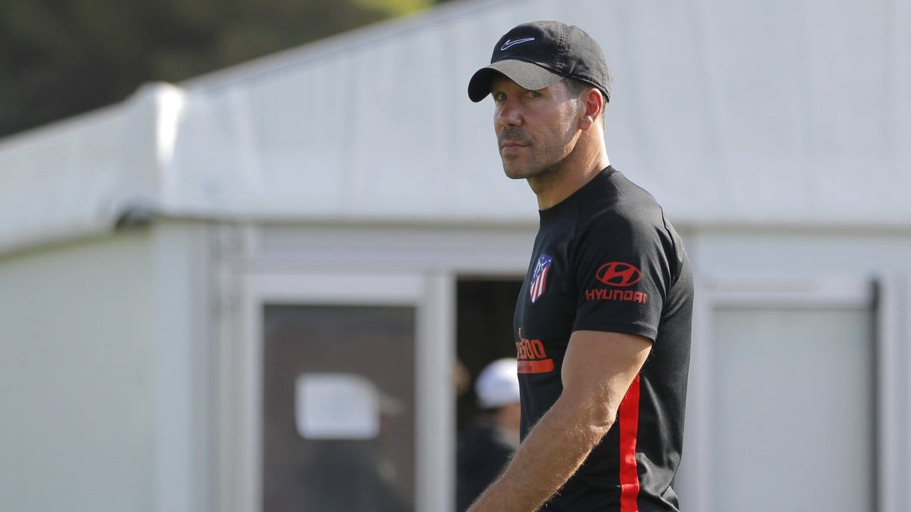 Diego Simeone und Atletico Madrid feierten eine gelungene Generalprobe vor der Champions-League-Partie gegen die Bayern. Diego Simeone und Atletico Madrid feierten eine gelungene Generalprobe vor der Champions-League-Partie gegen die Bayern.