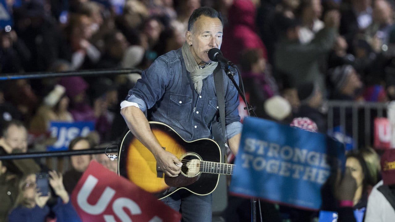 Bruce Springsteen unterstützt Joe Biden.