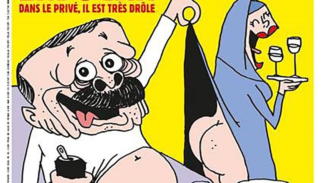 Die Titelseite des französischen Satiremagazins "Charlie Hebdo" vom 27. Die Titelseite des französischen Satiremagazins "Charlie Hebdo" vom 27.
