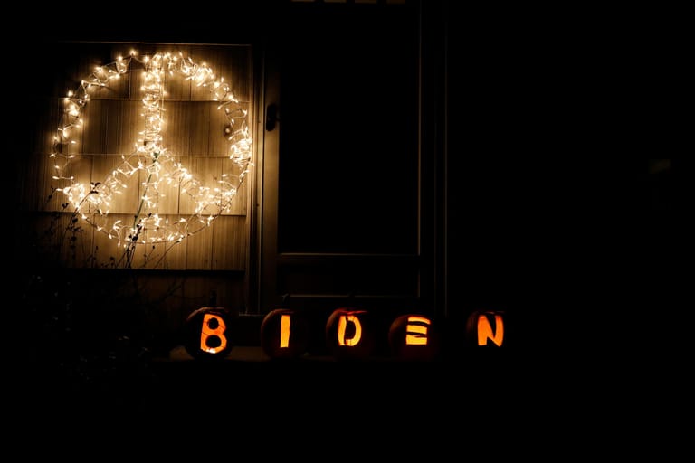US-Wahl 2020: Joe Biden lag in landesweiten Umfragen bis zum Schluss vorne.