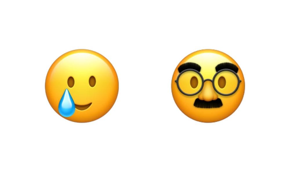 Das sind die neuen Emojis.