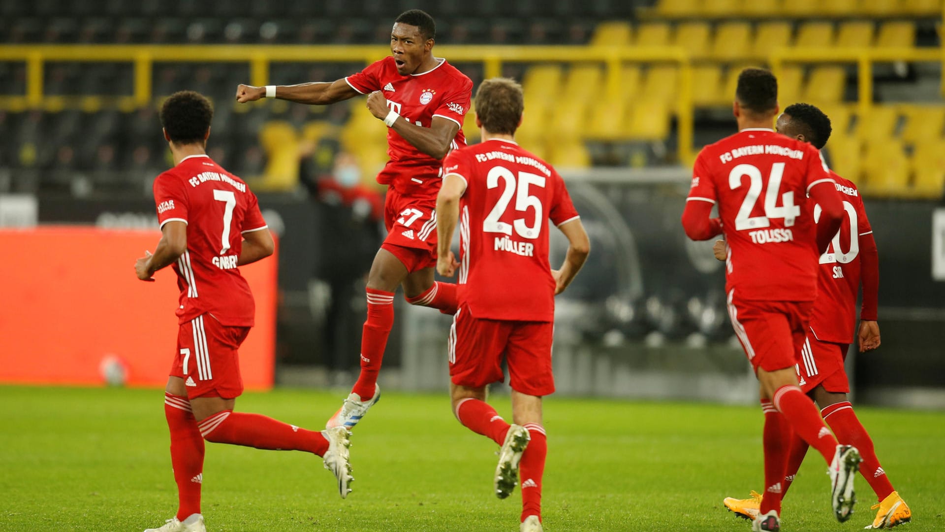 3:2 im Topspiel gegen Borussia Dortmund: Der FC Bayern hat sich beim BVB in einer packenden Partie durchgesetzt. Dabei konnten sich gleich mehrere Stars auszeichnen. Andere erwischten allerdings einen schwachen Tag. Die Einzelkritik.