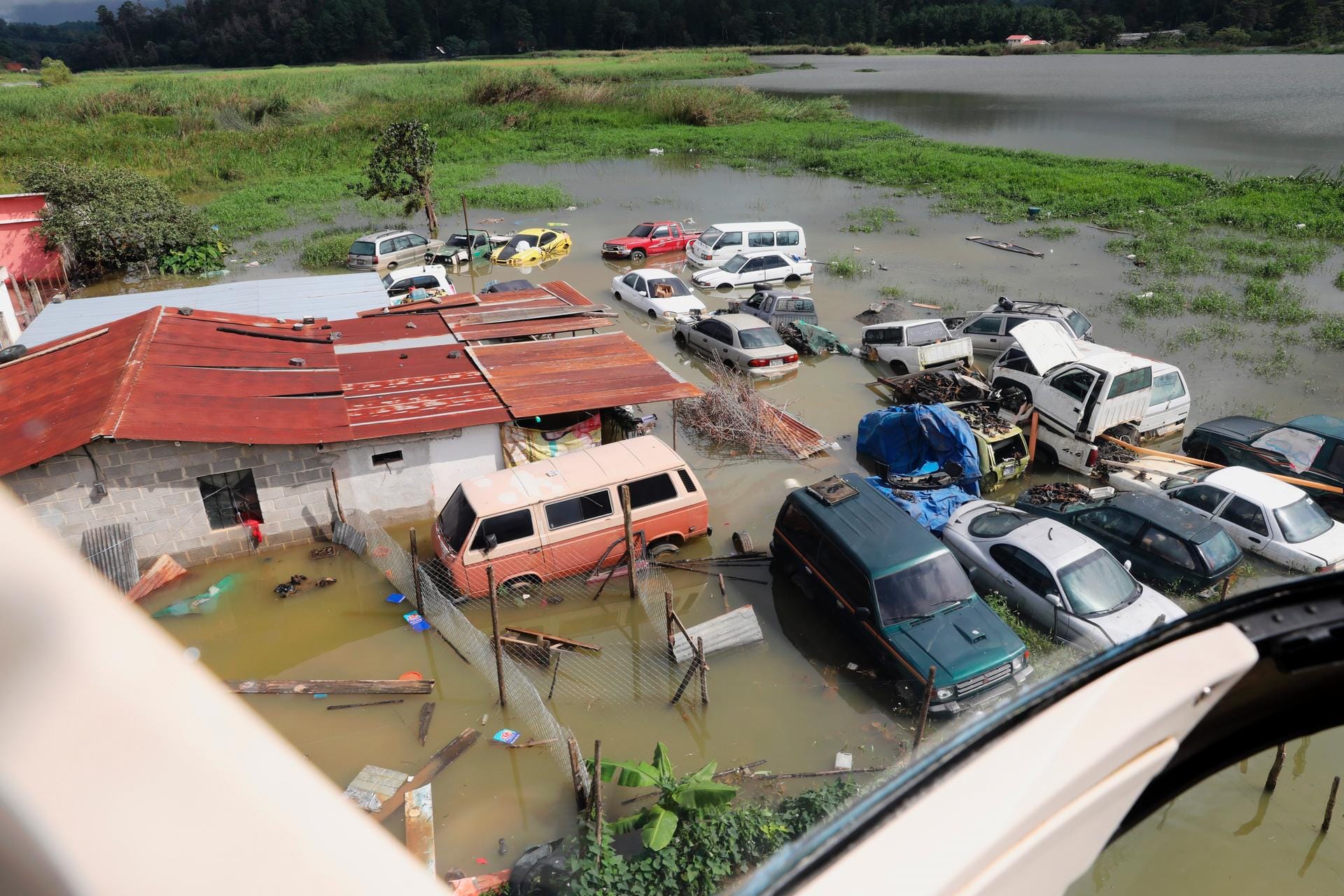 In Guatemala sind rund 200.000 Menschen sind von Überschwemmungen und Erdrutschen betroffen.