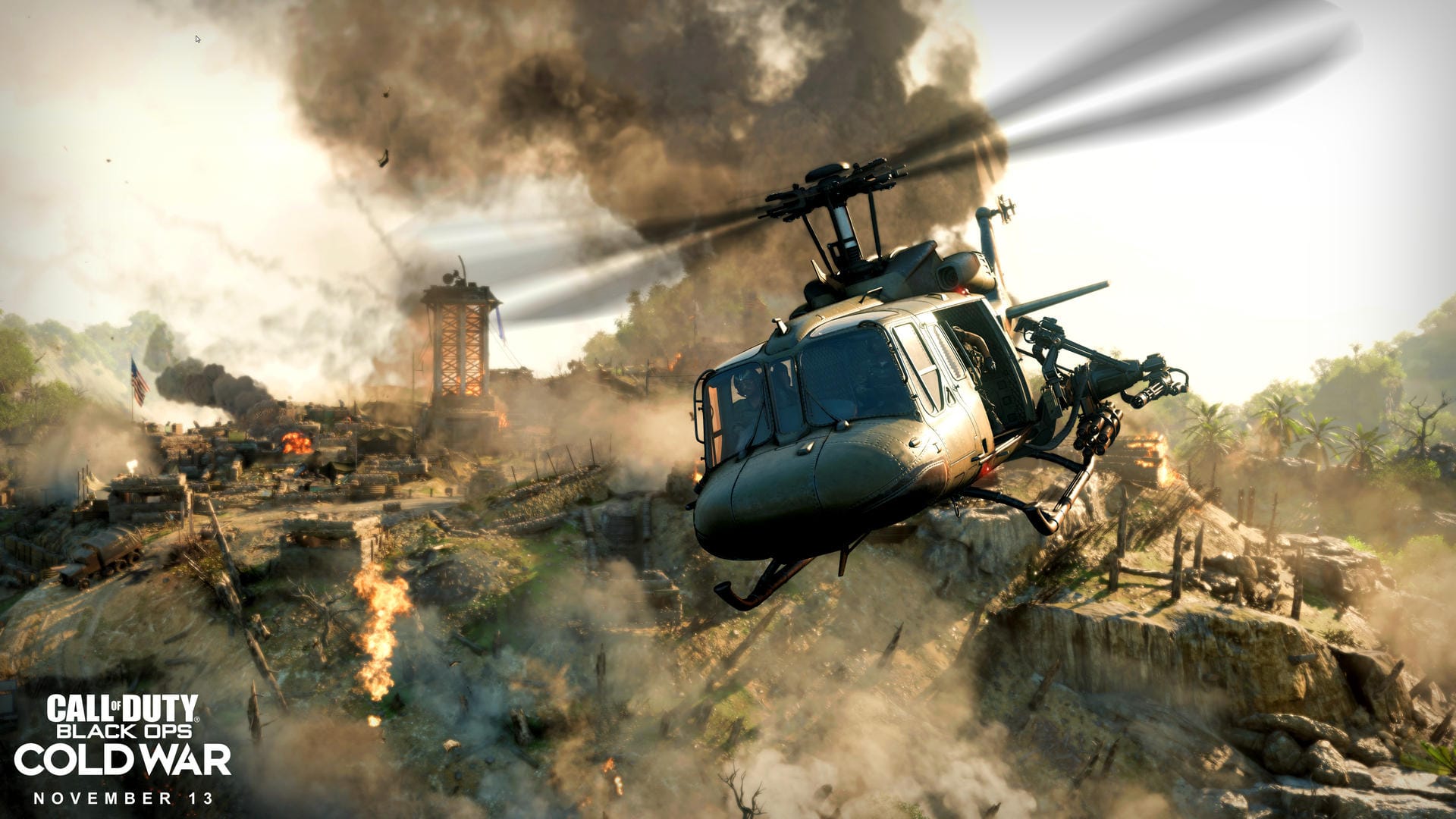 Blockbuster-Szenen wie solche gehören zu den Markenzeichen von "Call of Duty".