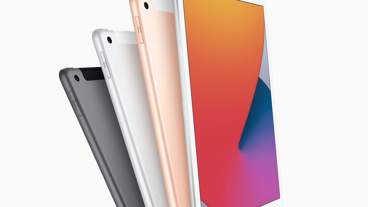 Das iPad 8 gibt es nur in den klassischen iPad-Farben - ab 369 Euro (32 GB).