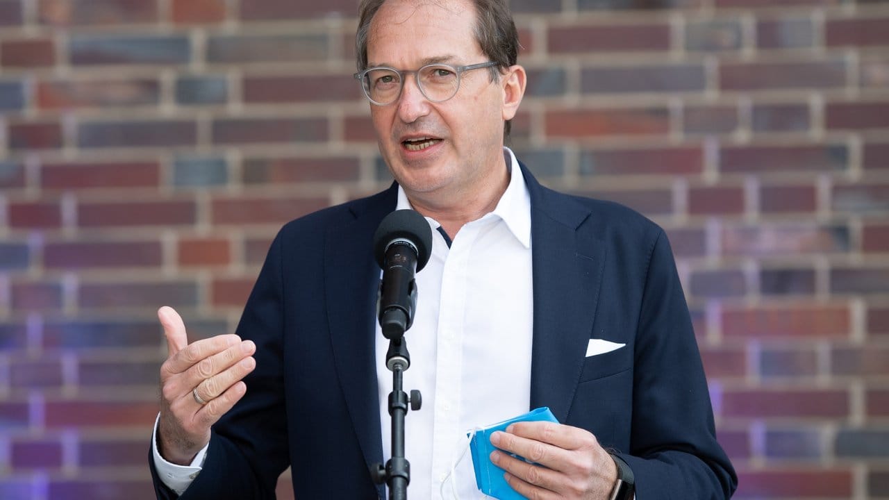 Alexander Dobrindt, Vorsitzender der CSU-Landesgruppe im Deutschen Bundestag.