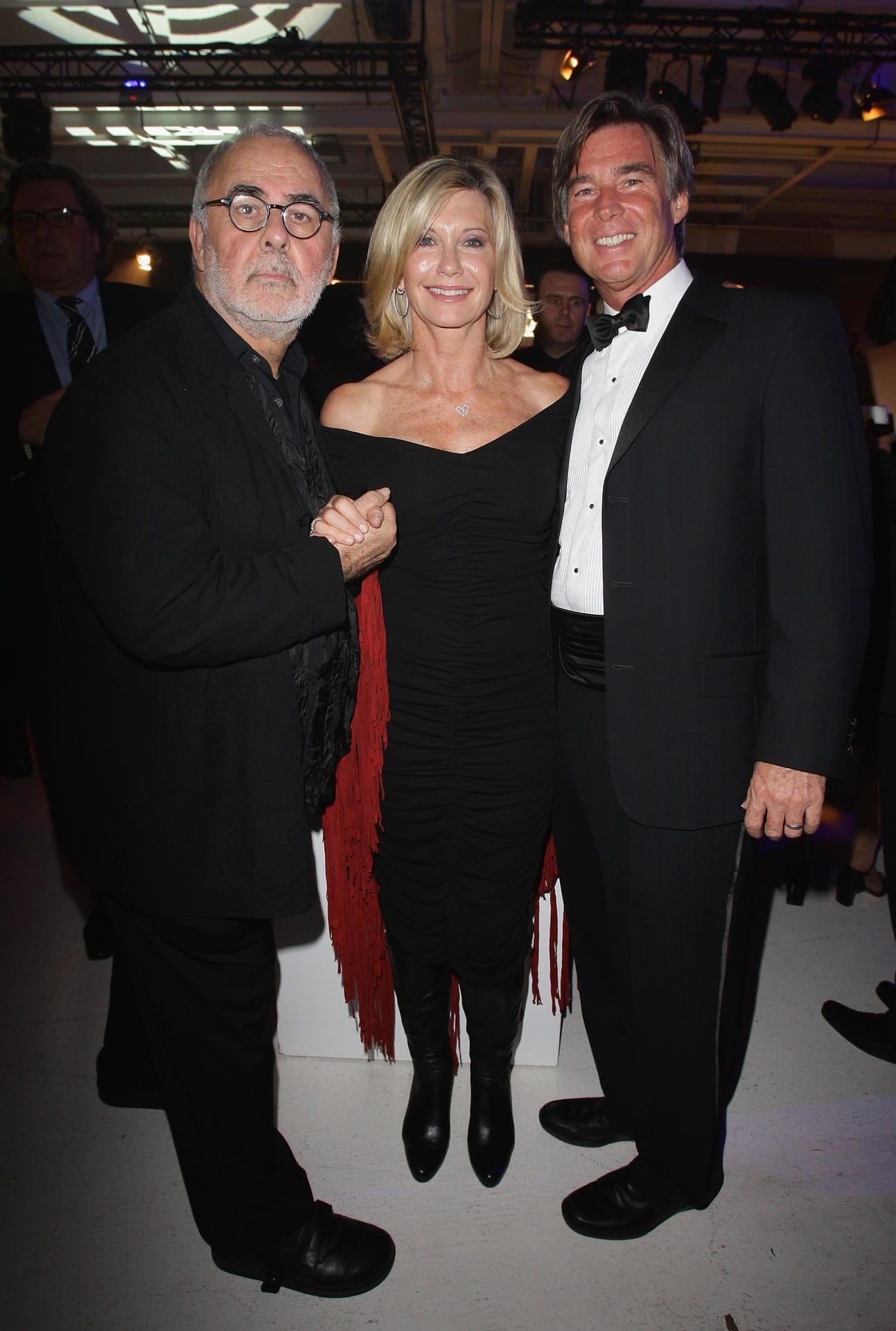 Selbst bei Hollywood-Stars beliebt: Udo Walz mit Olivia Newton-John und ihrem Ehemann John Easterling.