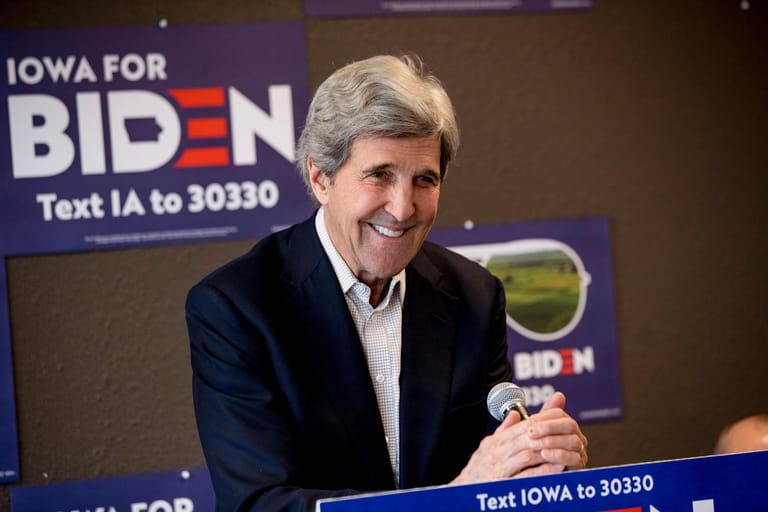 John Kerry: Der frühere Außenminister wird Sonderbeauftragter des Präsidenten für den Klimaschutz – und als solcher Mitglied des Nationalen Sicherheitsrats. Biden macht damit deutlich, welchen Stellenwert er dem Kampf gegen die Erderwärmung einräumt.