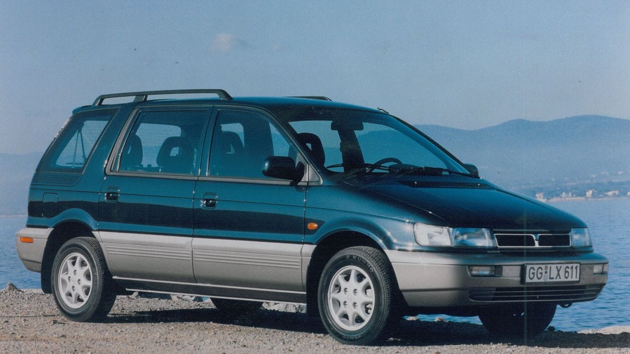 Autos wie der Mitsubishi Space Wagon machten größere Familienvans populär.