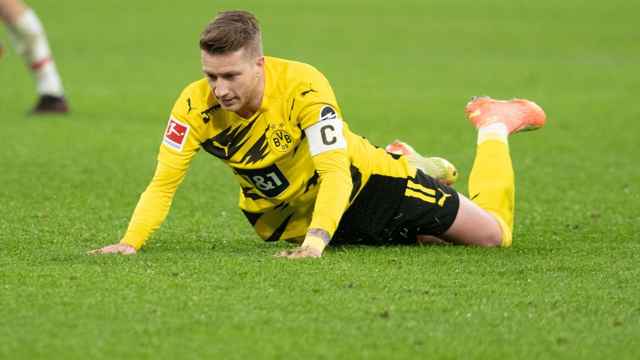 Kapitän Marco Reus erlebte mit dem BVB ein Debakel. Kapitän Marco Reus erlebte mit dem BVB ein Debakel.
