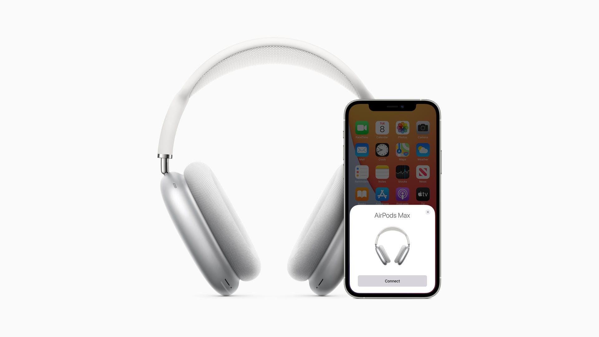 Alle möglichen Funktionen bieten die Airpods Max nur, wenn sie mit einem iPhone oder iPad gekoppelt sind.