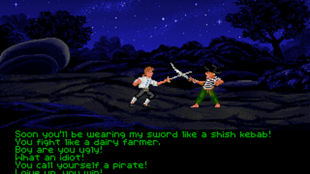 Guybrush Threepwood will Pirat werden, das Herz einer Gouverneurin gewinnen und einen Geisterpiraten besiegen: Das ist zusammengefasst die Handlung von "The Secret of Monkey Island".