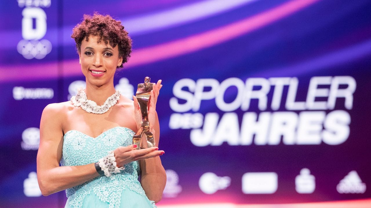 Weltjahresbeste im Weitsprung und Sportlerin des Jahres: Malaika Mihambo.