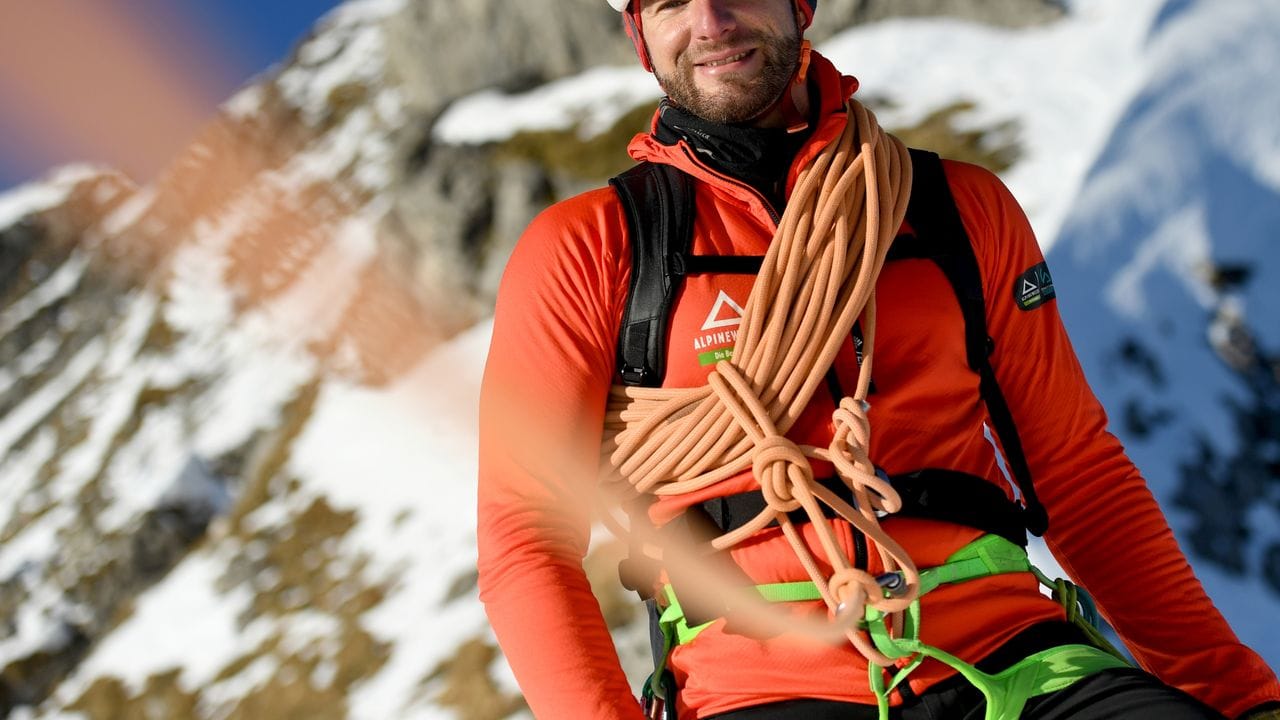 Er ermöglicht seinen Gästen den Weg zum Gipfel: Manuel Haff ist angehender Bergführer.